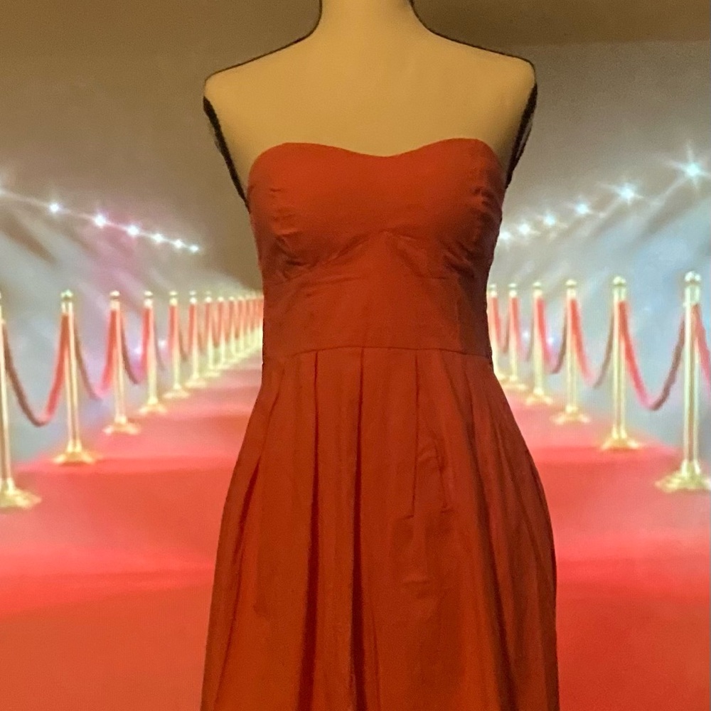 Rue21 Strapless Red Mini Dress